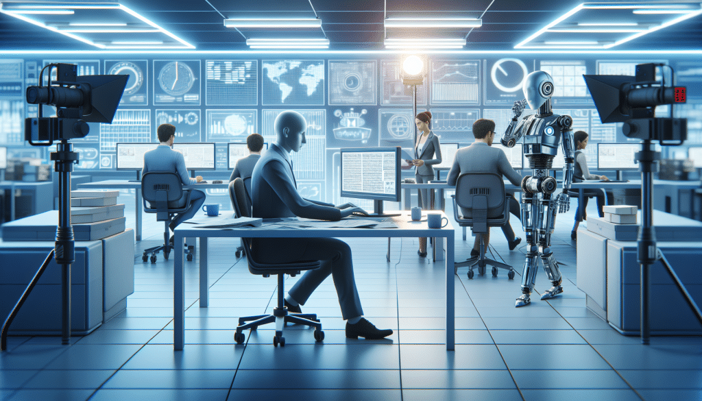 AI newsrooms journalism